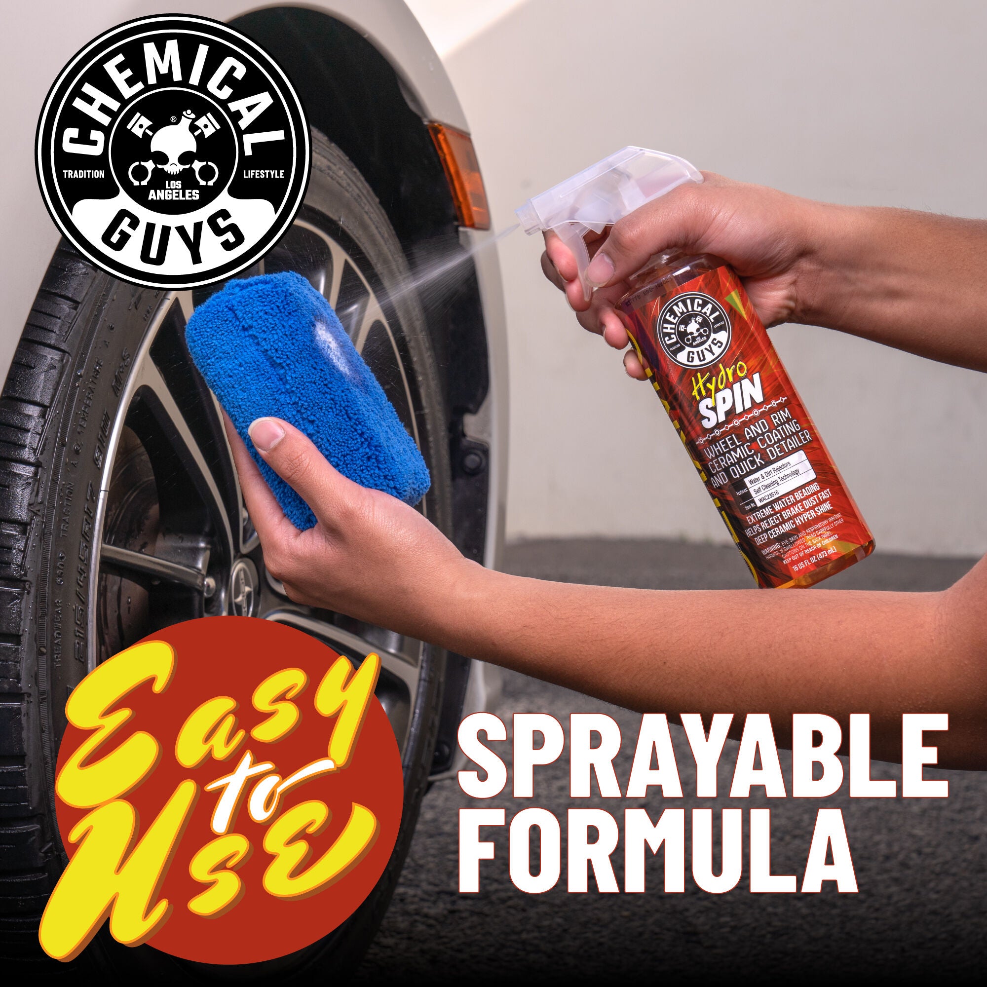 HydroSpin Wheel and Rim Ceramic Coating and Quick Detailer - Image 6