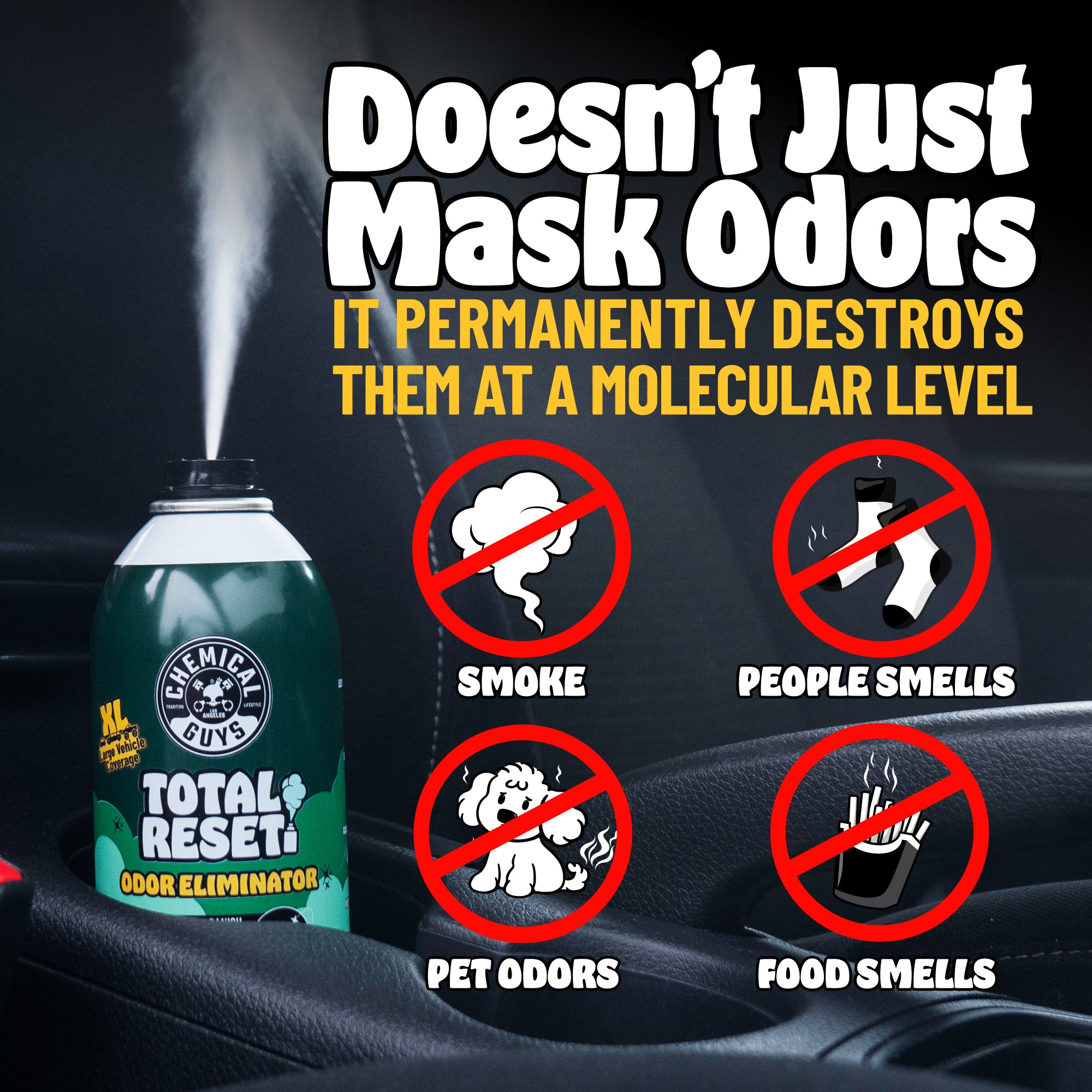 Total Reset Odor Eliminator - New Car Smell - Image 3