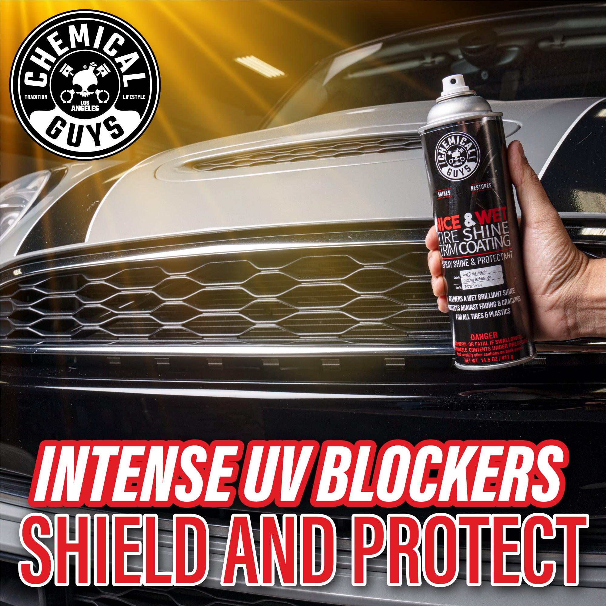 Nice and Wet Tire Shine Trim Coating Spray - Image 9