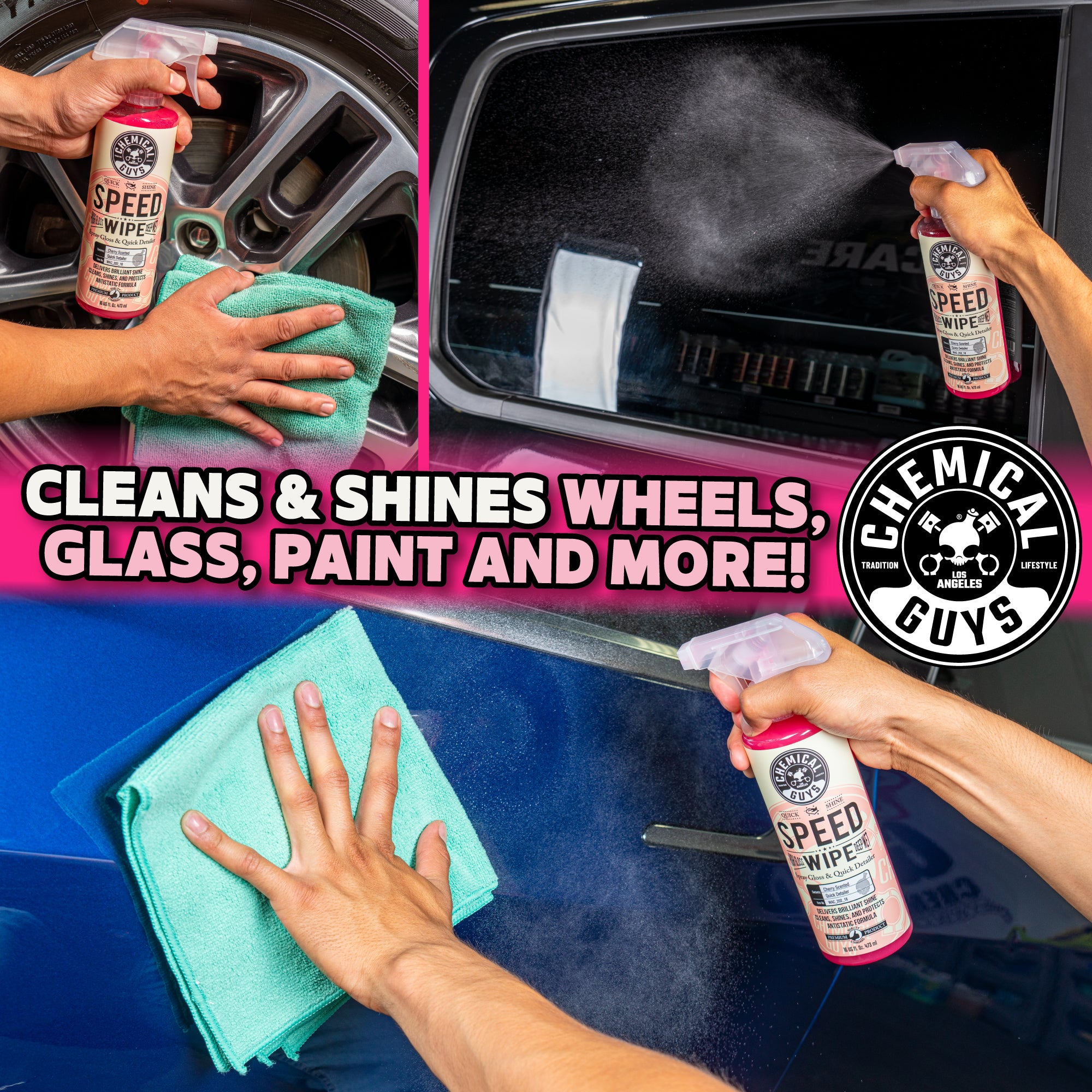 Speed Wipe Quick Detailer & High Shine Spray Gloss - Image 3