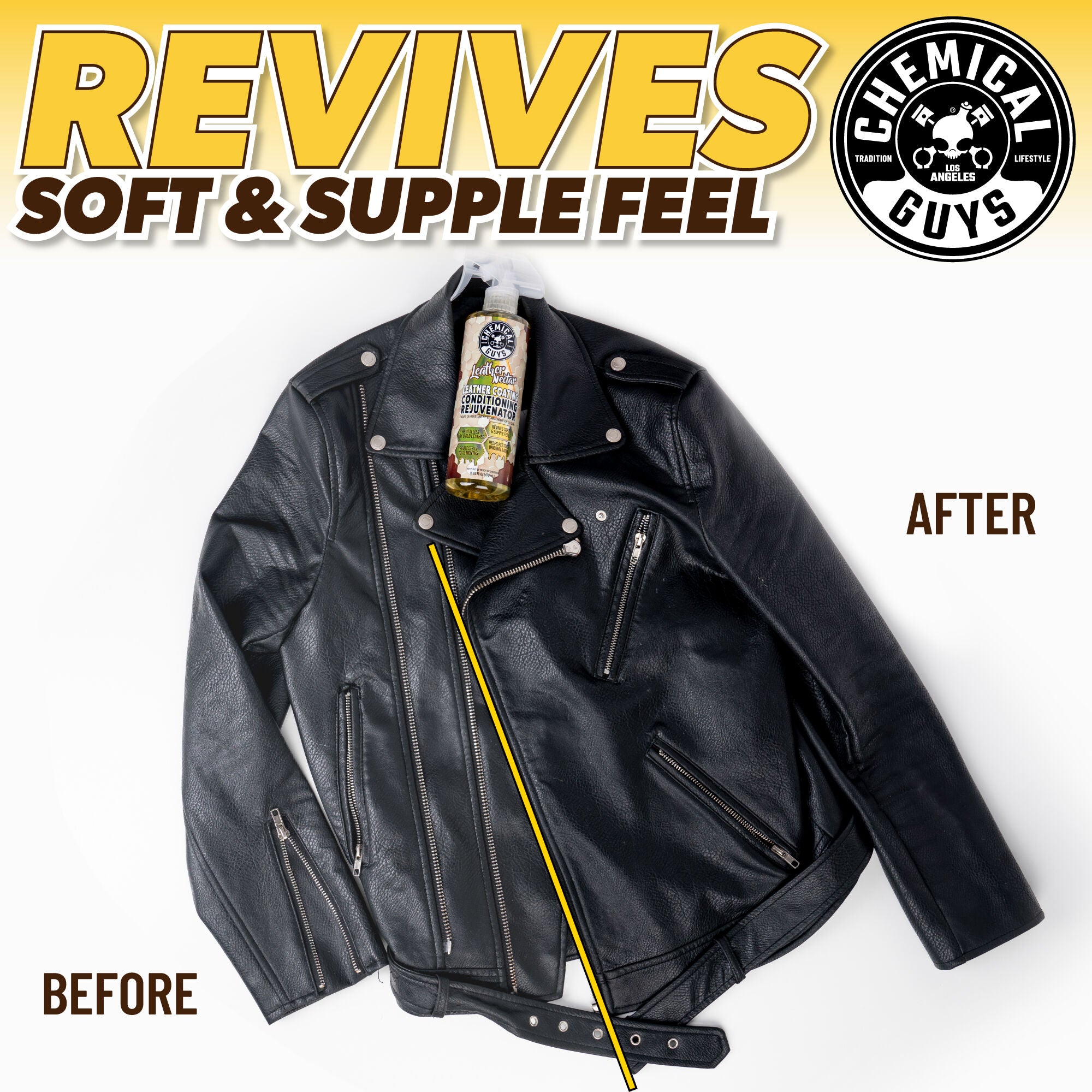 Leather Nectar Leather Coating Conditioning Rejuvenator - Image 5