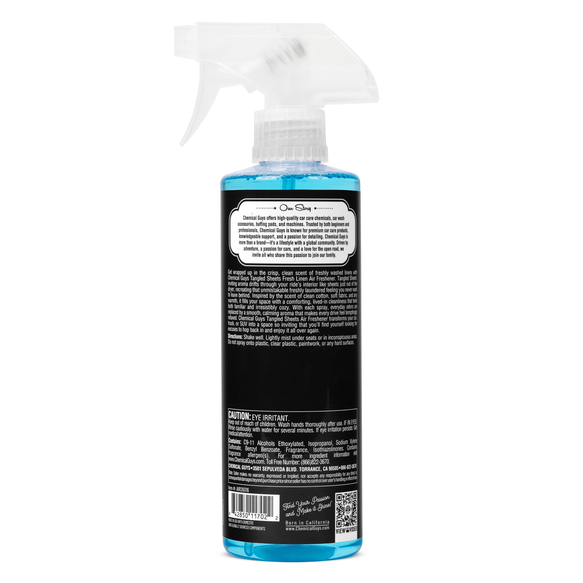 Tangled Sheets Fresh Linen Scent Air Freshener Spray - Image 6