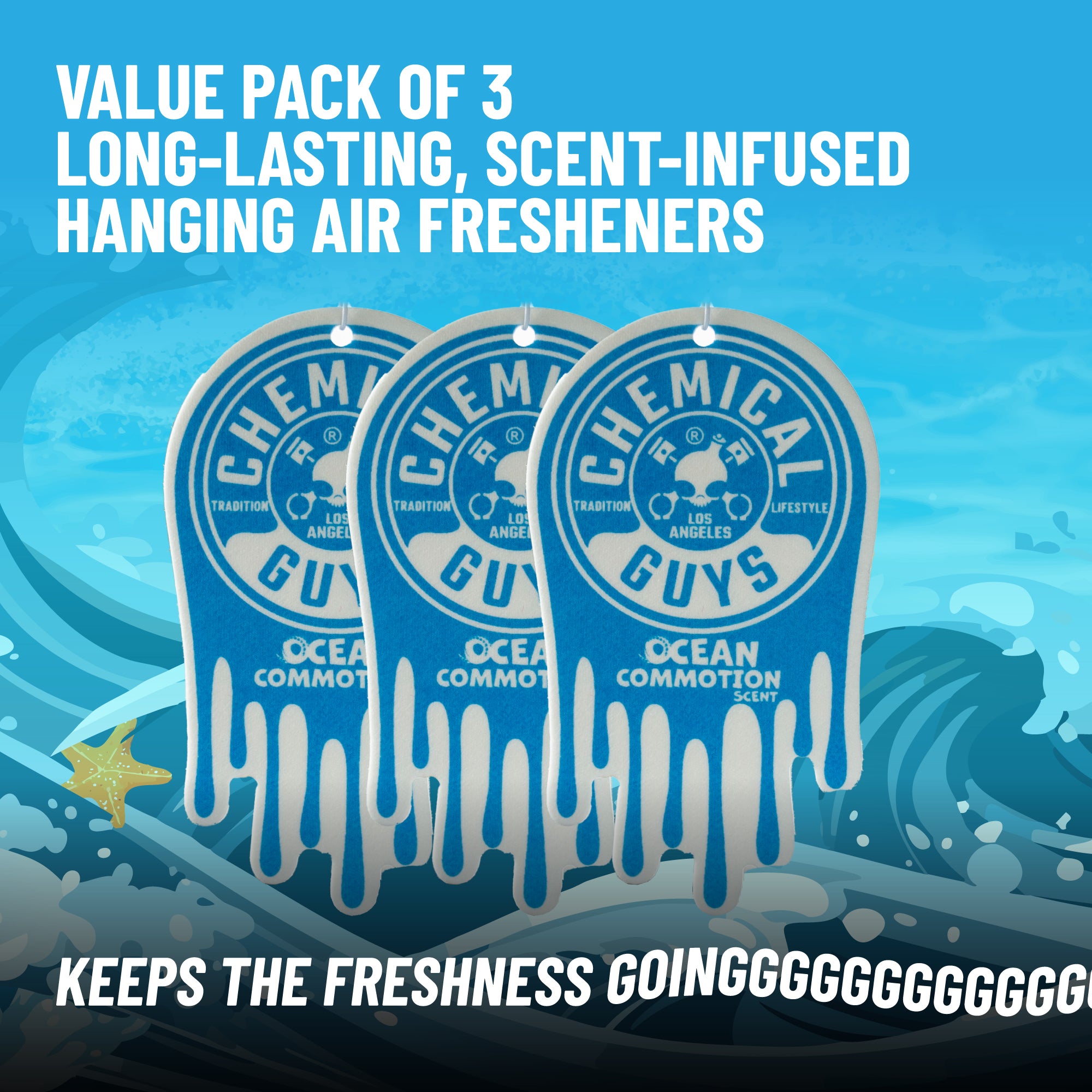 Ocean Commotion Hanging Air Freshener - Image 4