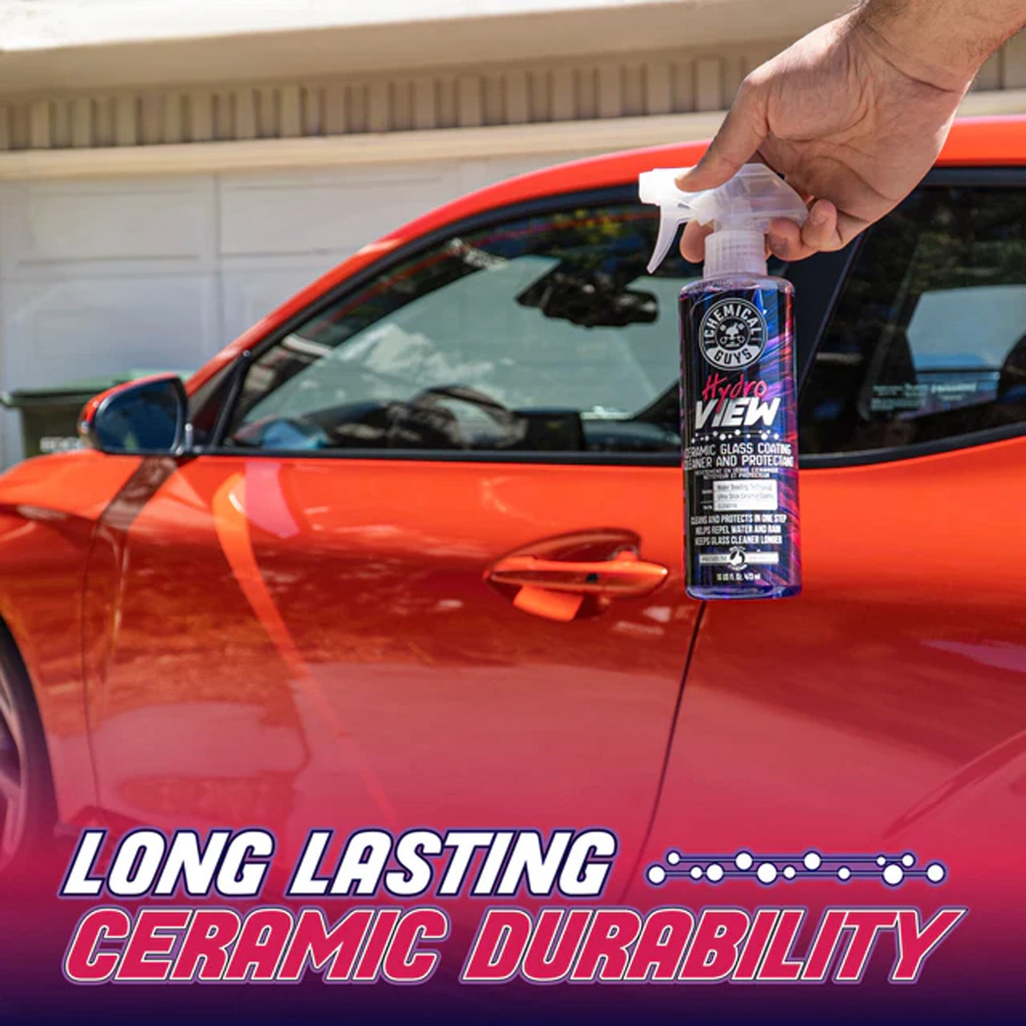 HydroView Ceramic Glass Cleaner & Coating - Image 4