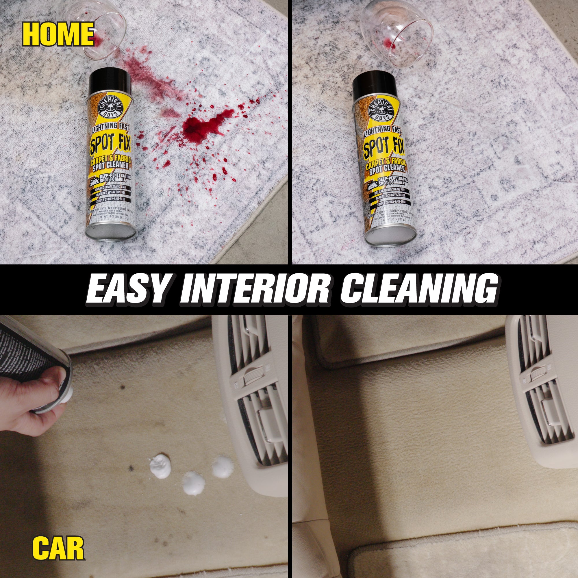 Lightning Fast Spot Fix Carpet & Fabric Spot Cleaner - Image 6