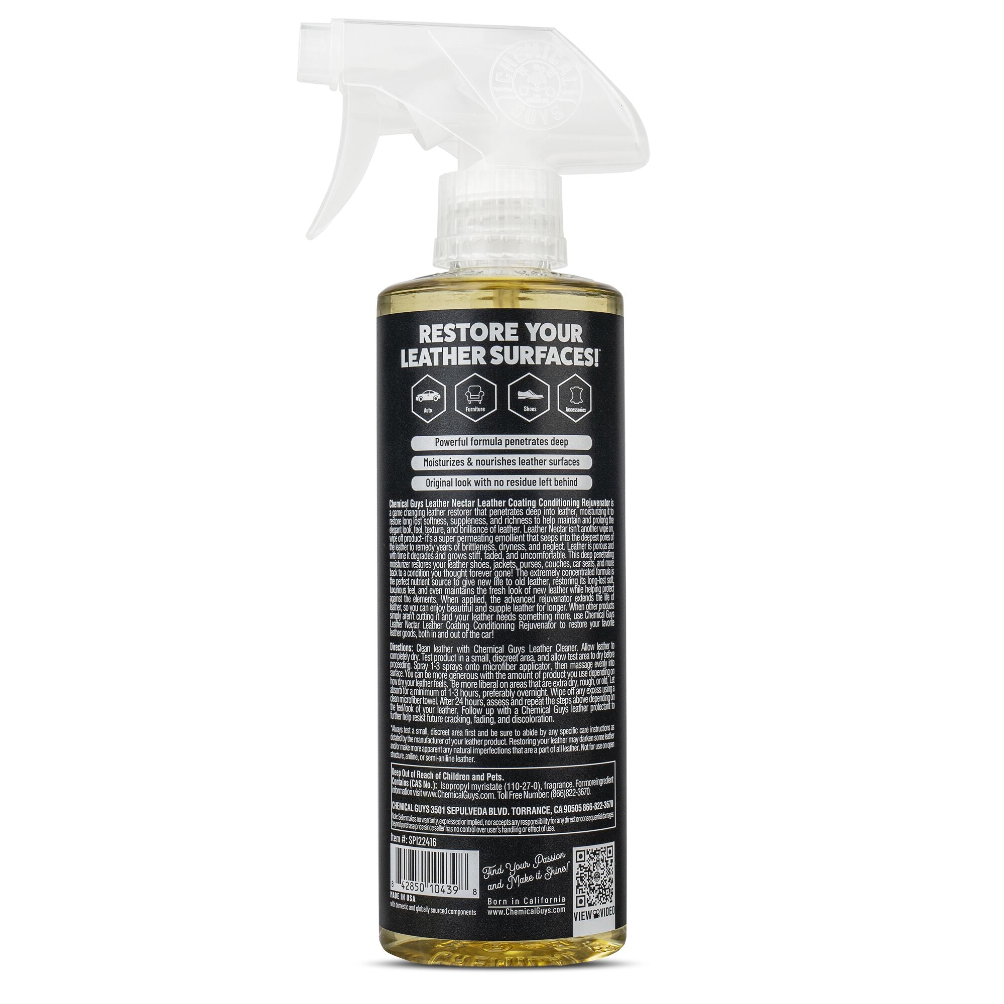 Leather Nectar Leather Coating Conditioning Rejuvenator - Image 13
