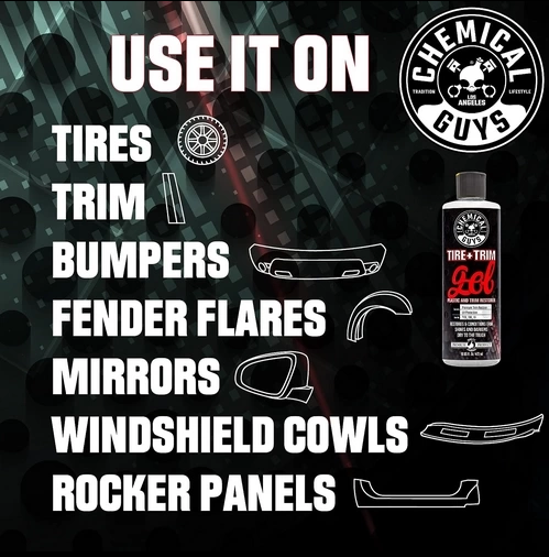 Tire+Trim Gel Plastic and Rubber High-Gloss Restorer and Protectant - Image 11